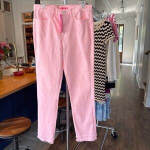 Lilly Pulitzer Pink Jeans Sz 10